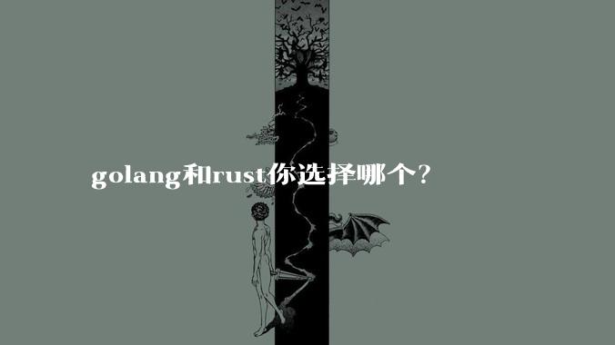 golang和rust你选择哪个？