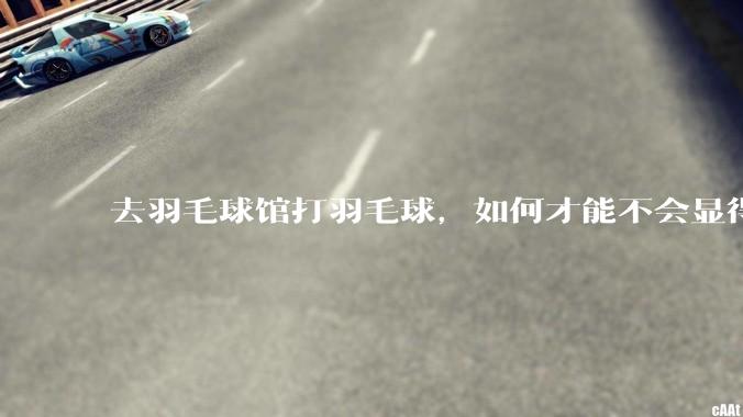 去羽毛球馆打羽毛球，如何才能不会显得太菜 ?